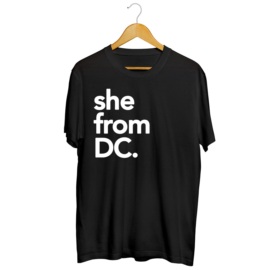 She from DC.